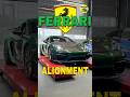 How to Alignment Ferrari #automobile #carinformation #carvideos  #ferrari
