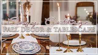 Cozy Fall Decor | Elegant Tablescape Ideas