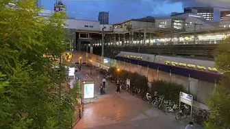 【ライブ配信】秋葉原マックで電車を眺めるだけ