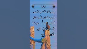 ارح سمعك.. تلاوة هادئة تريح القلب والعقل🎧💛 // اواخر سورة البقرة القارئ سعود الشريم