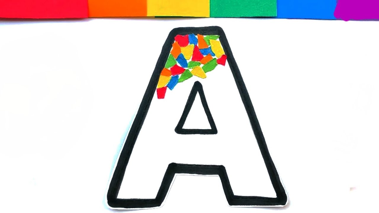 Learn ABCs with Fun Collage Art! 🎨 Toddler Alphabet Craft Time
