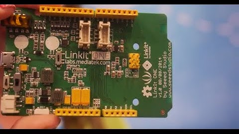 MediaTek Labs LinkIt One development board demos