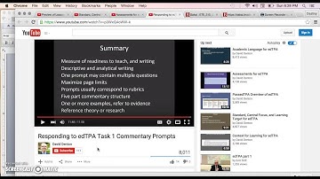 EdTPA Planning Task 1: Instruction & Assessment