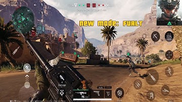 Fault New Map ||Delta Force ||Mobile Game || Gameplay Walkthrough || (Android And iOS)