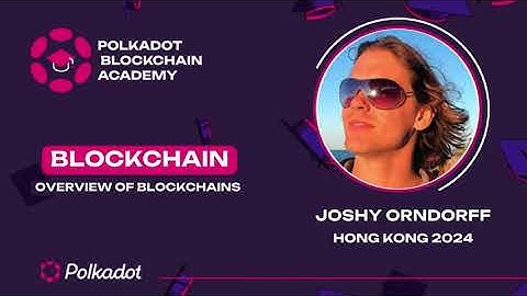 3.1 Overview of Blockchains  - Blockchain by Joshy @PBA4