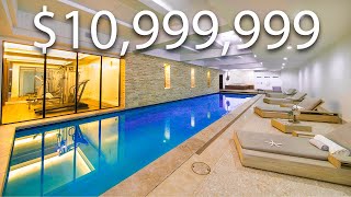 Inside A LUXURY $10,999,999 Mega Mansion With INCREDIBLE Indoor Pool | Mansion Tour
