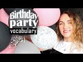Birthday Party Vocabulary in Russian + Expressions