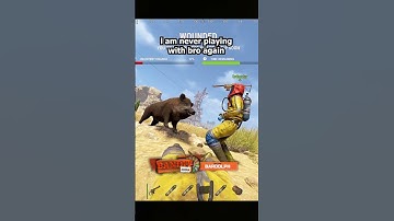 What is bro doing 🥀🥀 #rust #rustconsole #rustfunny #rustmeme #rustclips #rustgame #fyp