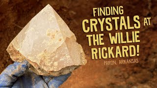 Finding Crystals at The Willie Rickard!!