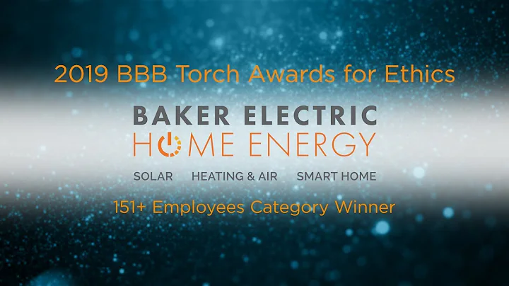 Winner 2019 BBB Torch Awards | Baker Electric Home Energy