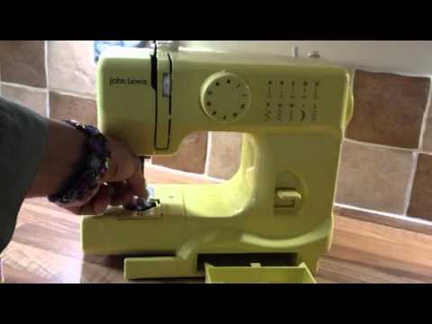 John Lewis Mini Sewing Machine, Dusky Pink