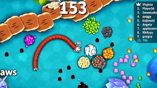 SNAKE IO🐍 GIANT SNAKE IO vS 💀 MONSTER BIKA EPIC SNAKE IO 🐍 BEST / FUNNY GAMEPLAY ! screenshot 4