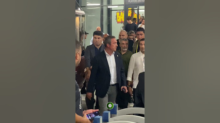 Ali Koç'un Göztepe maçı sonrası stattan ayrılış görüntüleri.