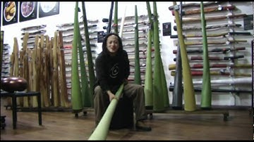 Hemp Didgeridoo Jon Worsley #1054