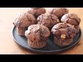 チョコレートマフィンの作り方とラッピング Chocolate Muffins｜HidaMari Cooking