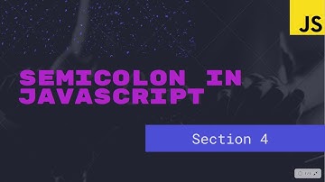How important is Semicolon in Javascript