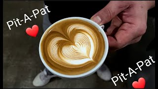 PIT-A-PAT  HEART  ❤️  LATTE ART  두근두근 셀렘 하트 ❤️