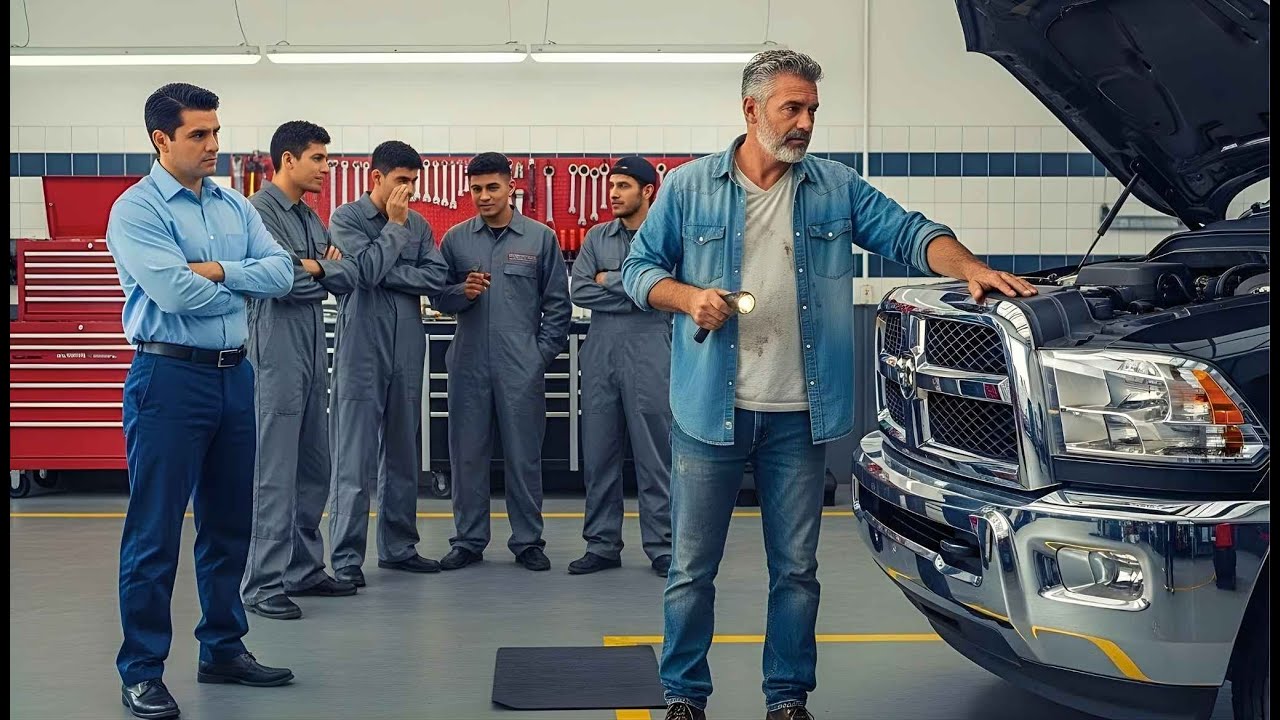 Subestimaron al mecánico desempleado al entrar al taller, hasta que dio la solución que nadie pensó