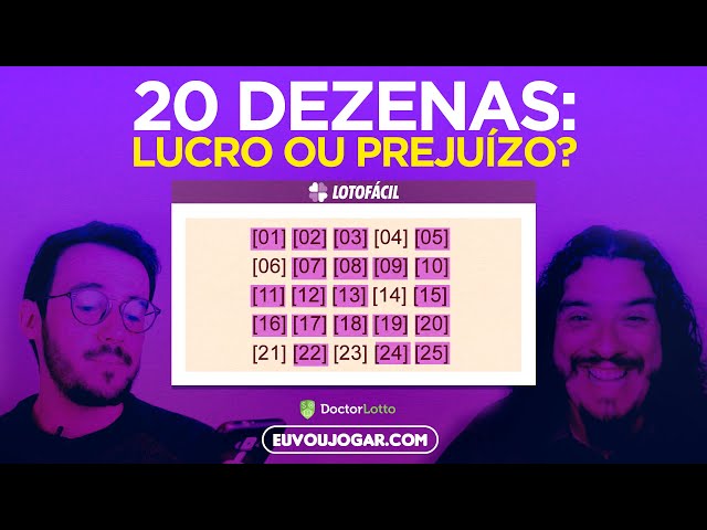 Lotofácil: Quanto custa jogar 20 números e quais são as faixas de apostas e  premiações? - O Segredo