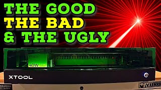 Xtool S1 40W Laser - Good, Bad, & Ugly! (Plus setup & Test)