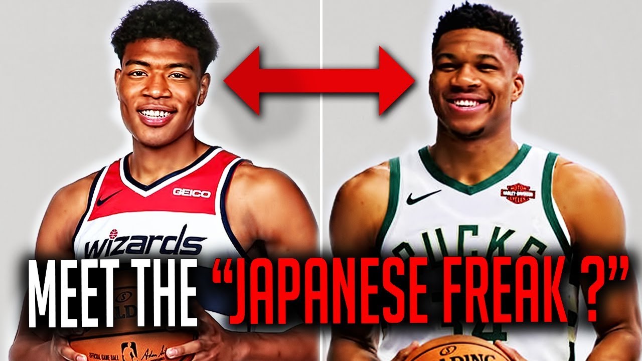 Here, Rui Hachimura is a very good player. In Japan, he's a young