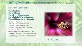 The Spirit of Mantra: 21-Day Mantra Meditation Journey Vol. II - Day 9 by Deva Premal & Miten 5,831 views 1 year ago 14 minutes, 25 seconds