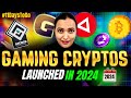 Top 6 gaming cryptos launched in 2024  gaming cryptos  crypto  cryptolanes