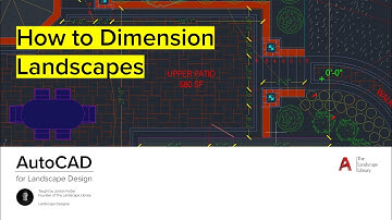 07. How to Dimension | AutoCAD for Landscape Design
