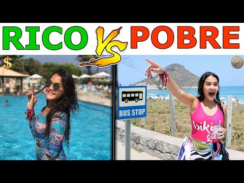 RICO VS POBRE NO VERÃO - Piscina Praia e Muita Diversão !!!