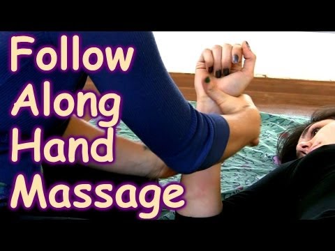 Hand Massage How To, Carpal Tunnel Pain In Wrist & Hands | Jen Hilman Austin Relaxing ASMR