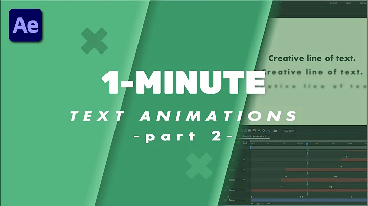 EASY After Effects Text Animation Tutorial: Tracking, Blur, & Scale Text Reveal | Motion Graphics