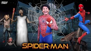 GRANNY : SPIDER-MAN BANA BITWA : ग्रैनी | HORROR GAME GRANNY 2 : COMEDY || MOHAK MEET