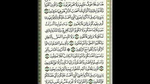 المقطع الثاني من سورة البقرة الآيات 30-57 من صفحة 6-8