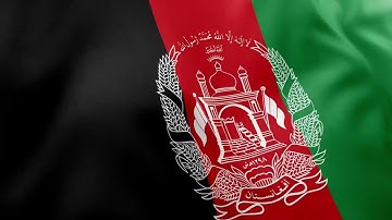 AFGHANISTAN - Waving Flag Loop 4K