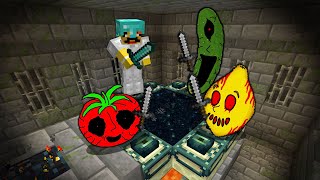Normal Minecraft. But I cleared WITH Mr.Tomato