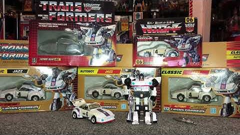 Transformers generation one complete Jazz collection G1 vintage takara variant misb gold classic 86