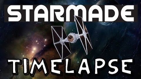 StarMade Timelapse Build - TIE Fighter | Star Wars | Tutorial
