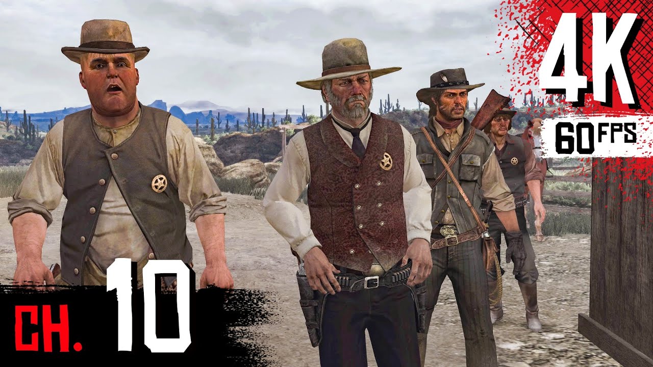 Red Dead Redemption [4K/60fps] (100%, Hardcore Mode, Platinum) Part 10 ...