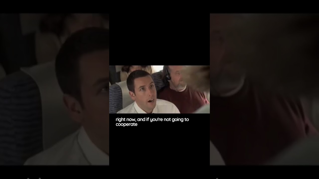 Adam Sandler's Hilarious Meltdown on a Plane: 'I Said I Wanted a Headset!