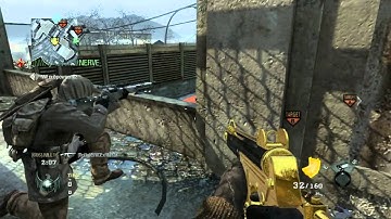 Black Ops : Double Tomahawk Killcam Across the Map Live [HD]