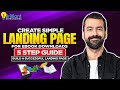 [5-STEP GUIDE] Create Simple Landing Pages for eBooks Downloads