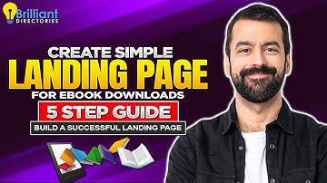 Create Simple Landing Pages for eBook Downloads [5-Step Guide]  ☑️ Build a Successful Landing Page