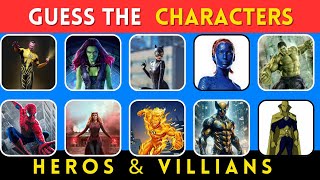 Guess 50 Superheros and Villians.... Avengers,X-Men,Justice League....How Good Are You???