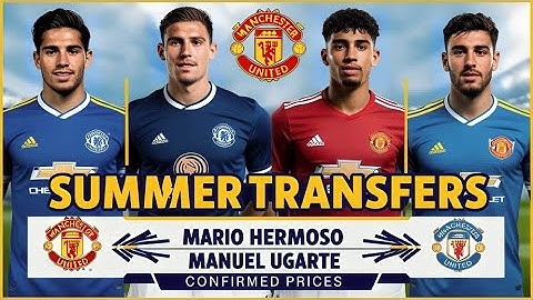 🚨 Manchester United's 🔥 ALL CONFIRMED SUMMER TRANSFERS 2024: Ugarte, Hermoso, De Ligt & Mazraoui 🤯