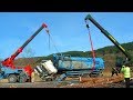 Extremely Dangerous Cranes and Dump Truck Fails &amp; Heavy Equipment Gone Wrong!