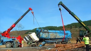 Extremely Dangerous Cranes And Dump Truck Fails & Heavy Equipment Gone Wrong