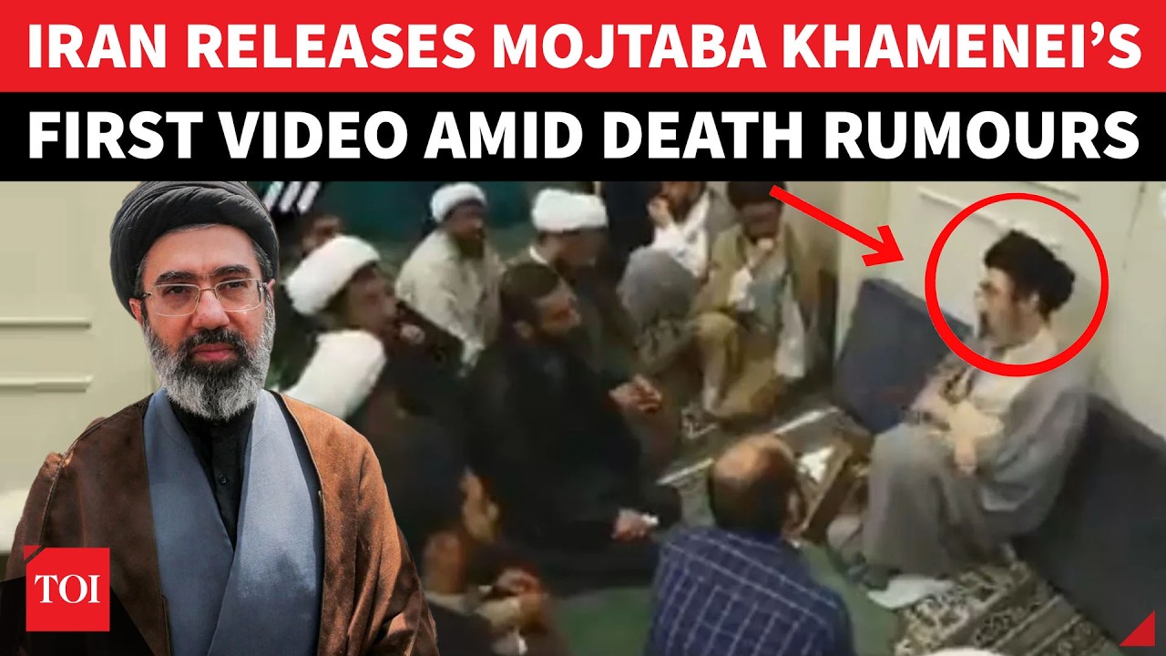 DEAD OR ALIVE? Iran Drops FIRST Video Of New Supreme Leader Mojtaba Khamenei Amid Health Scare