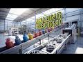 How It's Made: Massive Recycling Factory Melting Gas Cylinders Into Car Wheels ( full process )