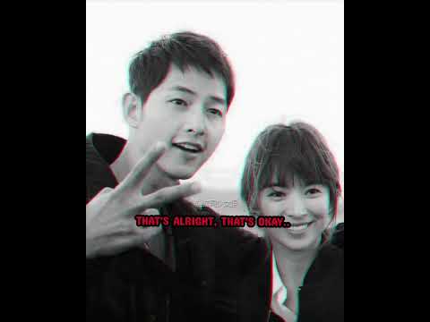 💔. #songjoongki #songhyekyoedit #descendantsofthesun #breakup #kdrama