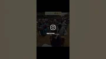 Shule Gun Iyo Kama Unaijua Mdolophin Shots Reels School Comedy 